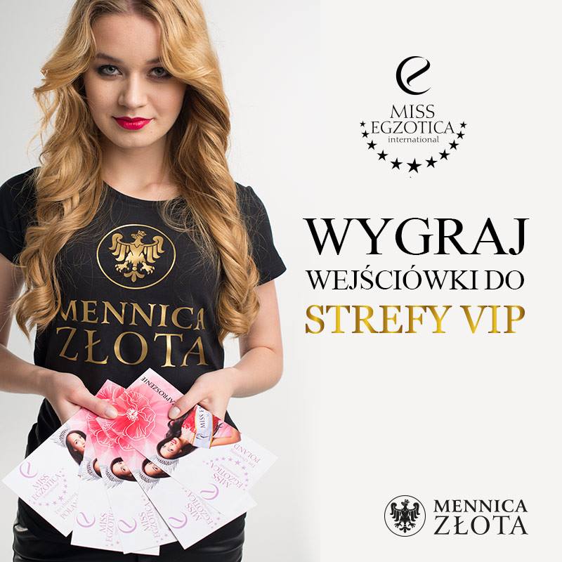 Partner Miss Egzotica – Mennica Złota, ogłasza konkurs!